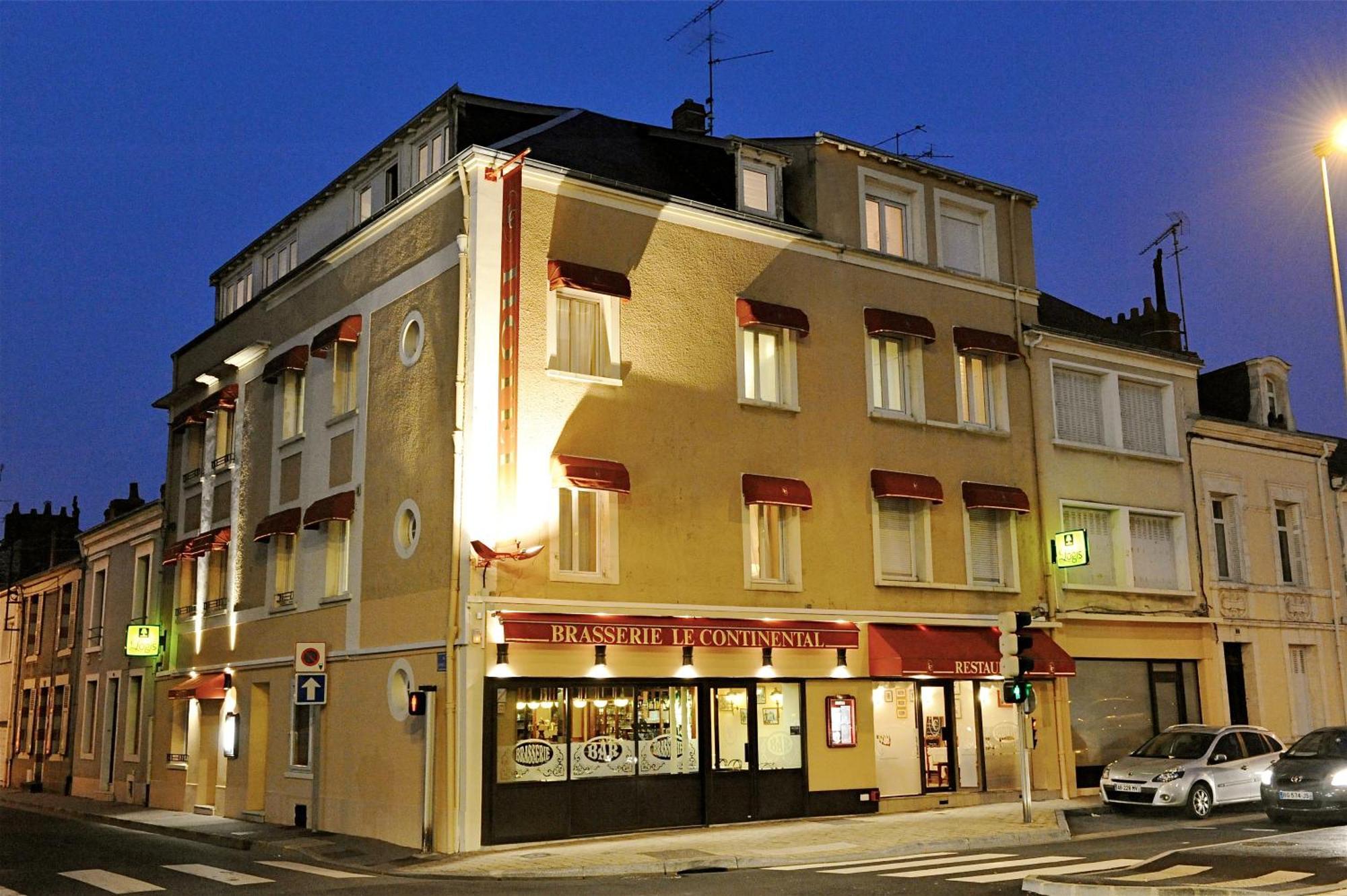 Logis Hotel Le Continental Châteauroux Екстериор снимка